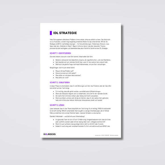 IDL Strategie